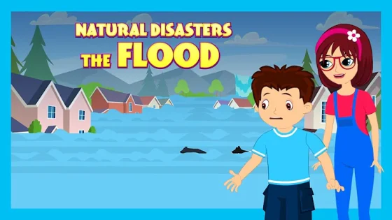 NATURAL DISASTERS : THE FLOOD Stories For Kids In English TIA & TOFU Lessons For Kids