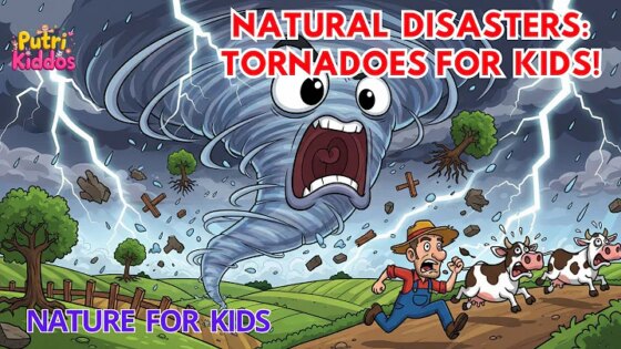 Natural Disasters: Tornadoes for Kids ️ Learn About Safety and How Tornadoes Form #tornado