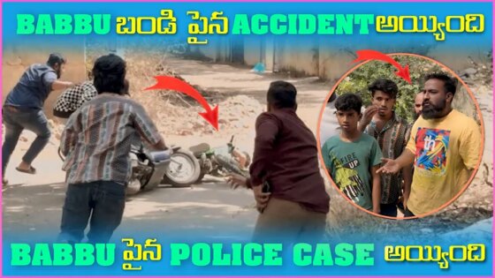 Babbu had an accident on his cart and a police case was filed against him Pareshan Boys1