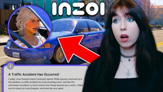 Let's Play inZOI : How Many Car Accidents Can I Get Into? - Ep 23