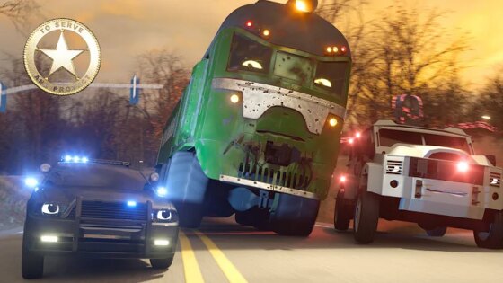 Sergeant Cooper the Police Car Part 4 - Real City Heroes (RCH) In Search of the Stolen Crystal