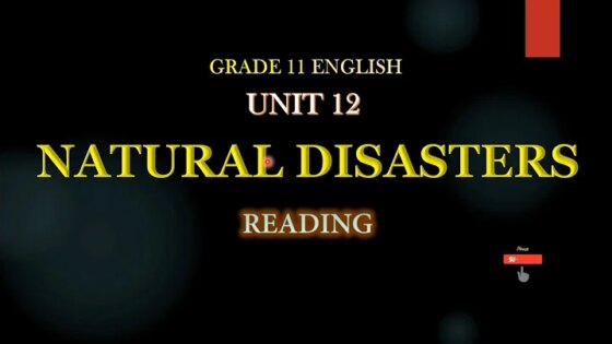GRADE11 ENGLISH UNIT 12
