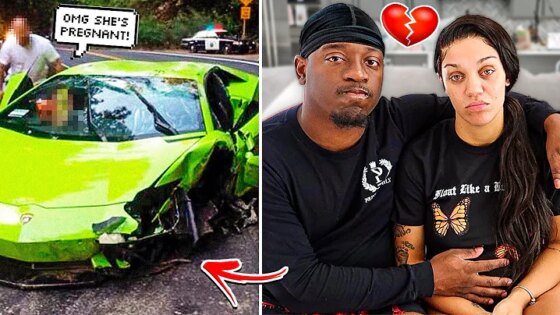 WE GOT INTO A CAR ACCIDENT AT 32 WEEKS PREGNANT **SHE FREAKED OUT**