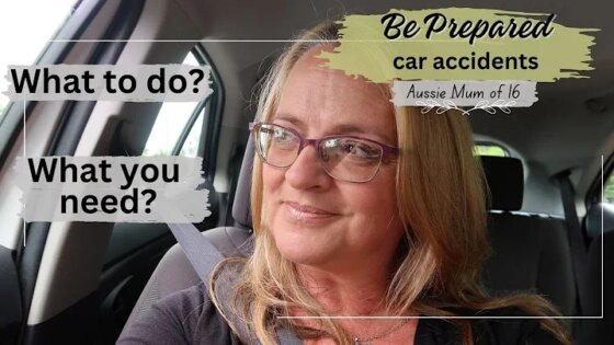 CAR ACCIDENTS - What to do! What you need! - MuM of 16 KiDS