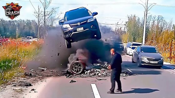 135 Crazy Moments Idiots in Cars Got Instant Karma - Horrific Car Accidents Caught On Camera
