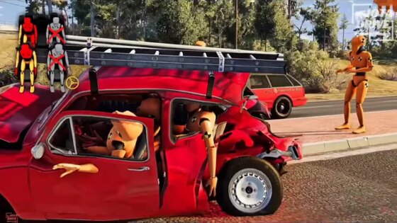 We are going to react to car accidents (beaming drive)