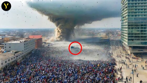 Tragic! 599 Shocking Natural Disasters Caught On Camera 2024 Horrifying Tornado Disasters