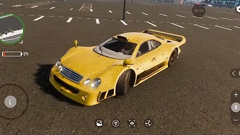 Mercedes super car High speed accidents car parking multiplayer 2