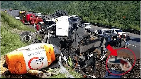 Most Shocking and Devastating Truck and Car Accidents of 2024 - Part 2